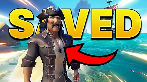 SAVED this NEW PLAYER from a BRIG (Sea of Thieves Gameplay)