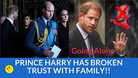 Prince Harry & Meghan Markle Have Broken Trust With Royals, Prince Harry to Attend Coronation Alone!