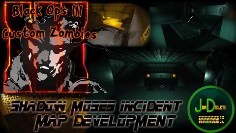 Black Ops III Custom Zombies Map Development - Shadow Moses Incident (Blast Furnace/Cargo Elevator)