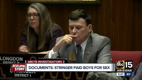 Ethics Committee releases documents alleging former Rep. David Stringer paid children for sex acts in 1980s