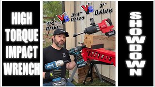 Hercules 1/2” vs Makita 3/4” vs Milwaukee 1” D-Handle!