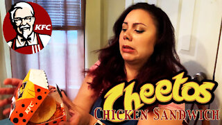 I Try the KFC Cheetos Chicken Sandwich