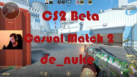 geoflosophy vs. Countless - CS2 Beta Casual Mode - de_nuke - Casual Match 2