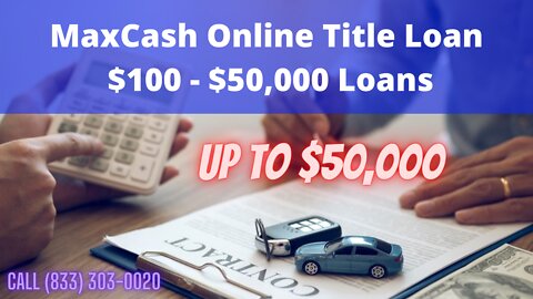 Fast, Secure & Easy Car Title Loans ♥️ Up To $50,000 ♥️