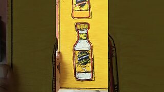 Duke's Southern Sauces Painting by Mister 8 #dukesmayonnaise #outsiderart #folkart #mister8