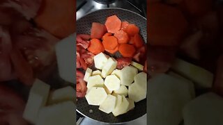 FOOD VLOG - COOKING VIDEO AT HOME - PREPARING LUNCH - VEGETABLES - VEGAN - TASTY #shorts