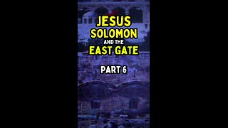 Golden or East Gate Points to 👉🏽📖 Jesus