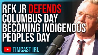 RFK Jr DEFENDS Columbus Day Becoming Indigenous Peoples Day, Says Day Can Represent Both