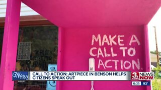 Call to action: Artpiece in Benson helps citizens speak out