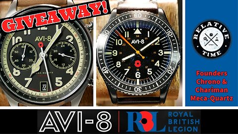 AVI-8 X Royal British Legion Dual Watch Review