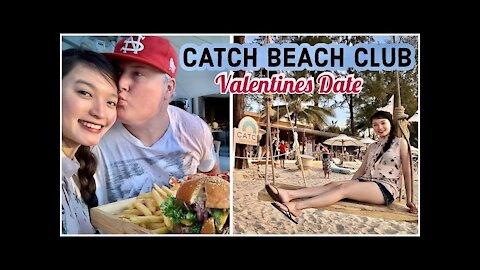 Catch Beach Club in Bangtao Phuket Thailand | Valentines Date 2019
