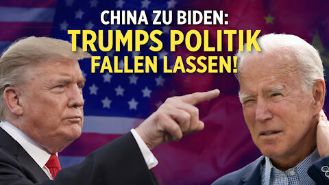 Peking: Biden soll Trumps Politik fallen lassen | Chinesischer Sender beantragt Lizenz in Frankreich