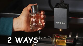 2 Different Ways to Engrave any Glass with xTool D1 10W