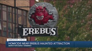 Homicide near Erebus Haunted Attraction in Pontiac