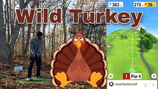 WILD Turkey Thanksgiving Garmin R10 Showdown @babowden @punchedgreensgolf