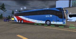 Bus Simulator Ultimate new bus skin F HD American Bus And American Route Longest(GAME)Play--FH #3