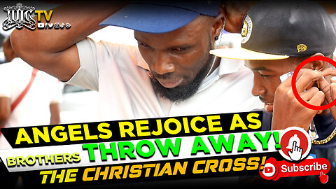 Angels Rejoice🌟As Brothers THROW AWAY THE CHRISTIAN CROSS ✝️ 😱