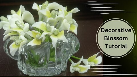 How To Make Filler Flowers : Blossom With Flower Clay | Filler Flowers Tutorial