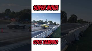 Super Nova Drag Racing a Cool Camaro - Central Illinois Dragway #shorts