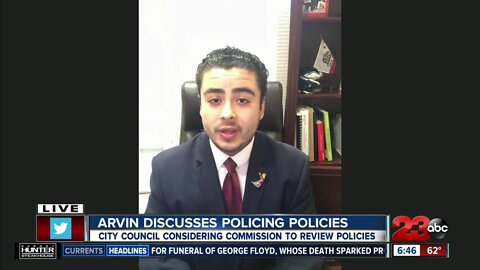 Arvin Mayor Jose Gurrola discusses policing and pandemic