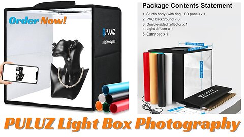 PULUZ Light Box Photography