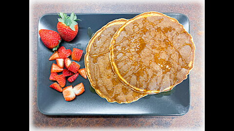 Gluten free pancakes for sweet lovers who want to loose weight.