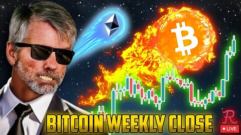 BTC LIVE - BITCOIN WEEKLY CANDLE CLOSE, ALTCOINS GONE WILD