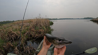 Fishing a hidden lake