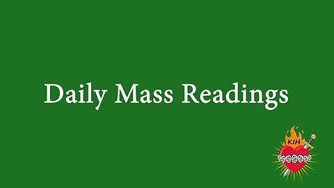 9-19-23 | Daily Mass Readings | Tuesday of the Twenty-fourth Week in Ordinary Time