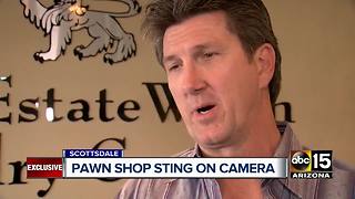 Watch thief caught on camera at Scottsdale jewelry shop