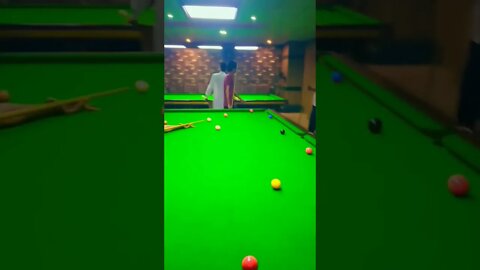 playing snoker best shot #snoker