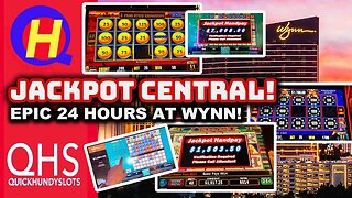 Jackpots Jackpots Jackpots! Epic 24 Hours at WYNN LAS VEGAS! #Jackpot