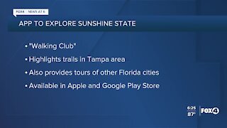 New walking app highlights trails in Florida