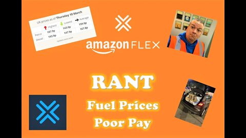 Amazon Flex Pay & Fuel Prices | Rant and Complain | Terrible Pay | Why would you