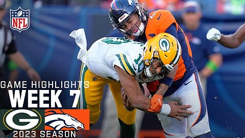 Green Bay Packers vs. Denver Broncos | 2023 Week 7 Game Highlights