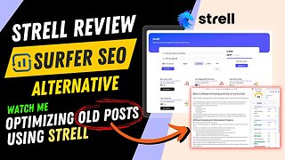 Strell.io Review - is It Really a Better Surfer SEO Alternative for Content Optimization