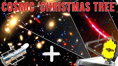The Cosmic Christmas Tree: A Stunning Image of MACS0416