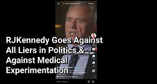 RJKennedy Against Political Lies & Medical Mass Experimentation