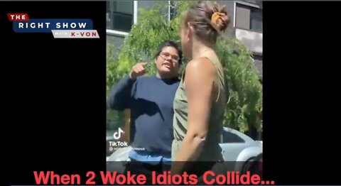 Road Rage: When 2 Woke Idiots Collide! (host K-von laughs)