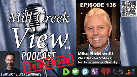 Mill Creek View Tennessee Podcast EP136 Mike Battistelli Interview & More 10 5 23