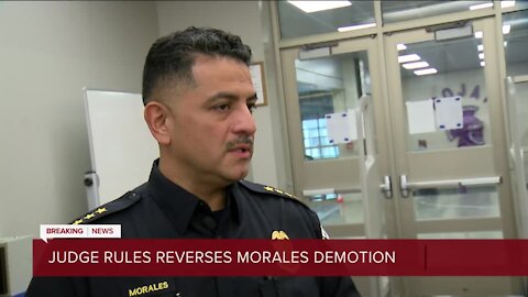 Alfonso Morales un-demoted by Milwaukee County Judge