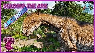 Taming a Paraceratherium Soloing ARK Ascended Ep 110