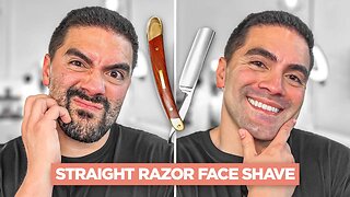 How To Shave with a Straight Razor Tutorial