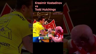 Todd Hutchings vs Krasimir Kostadinov | Crazy Armwrestling Battle
