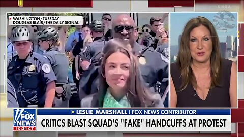 Lisa Boothe on AOC Faking Being Handcuffed: ‘She Is the Jussie Smollett of Congress’