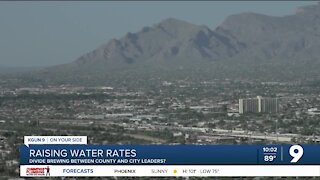 Tucson Water rates issue draws line between county and city leaders