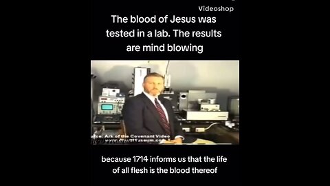 The blood of Jesus was tested in a lab. The results are mind blowing…