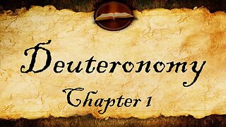 Deuteronomy Chapter 1 | KJV Bible Audio (With Text)