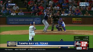 Texas Rangers knock Tampa Bay Rays from AL wild-card lead