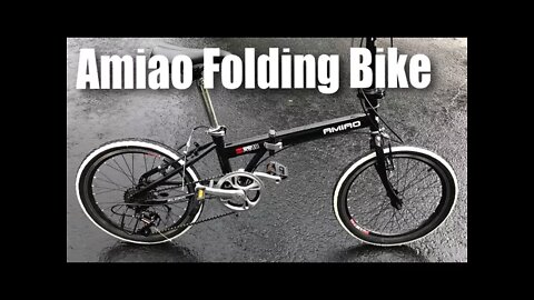 Amiao 6 Speed Derailleur Folding Bike with 20" wheels review